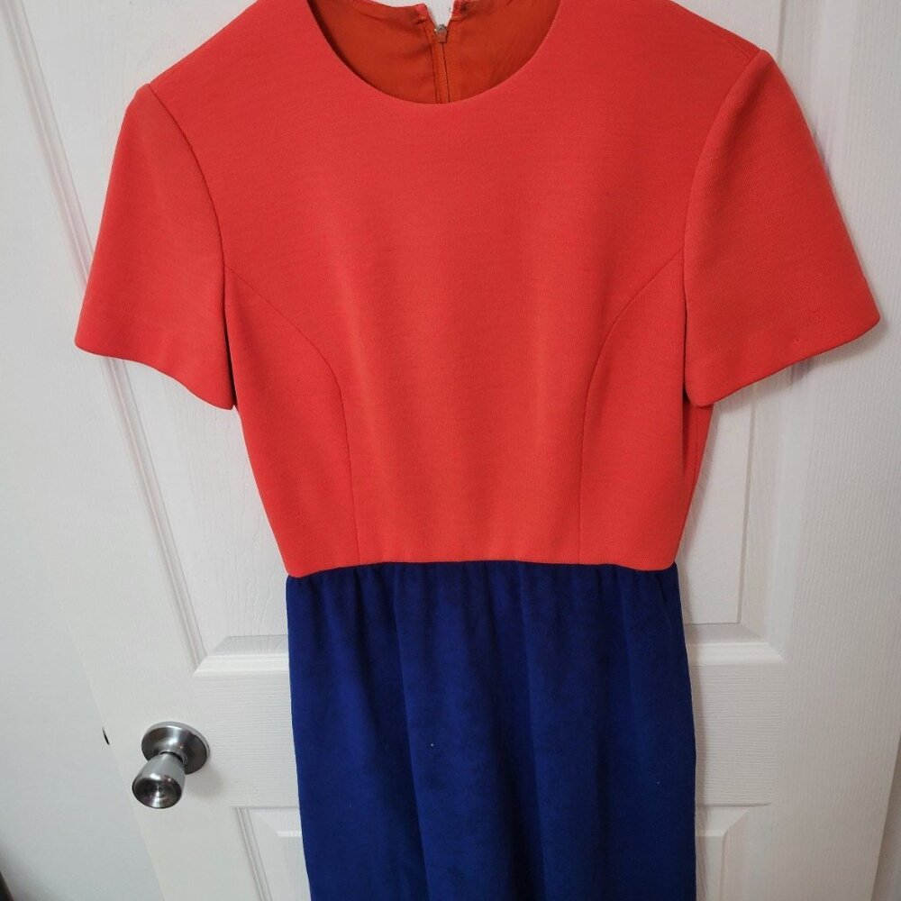 Beautiful vintage Posh by Jay Anderson color block dress